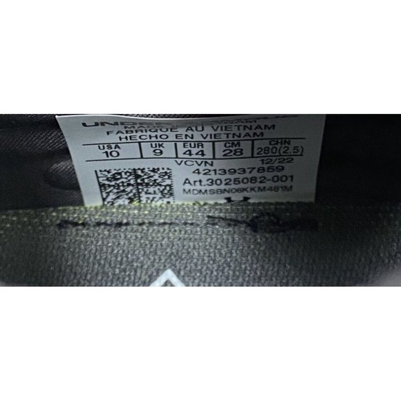 Under Armour Spotlight Lux MC 2.0 Football‎ Cleats Mens 10 Black 3025082-001 New main image 6